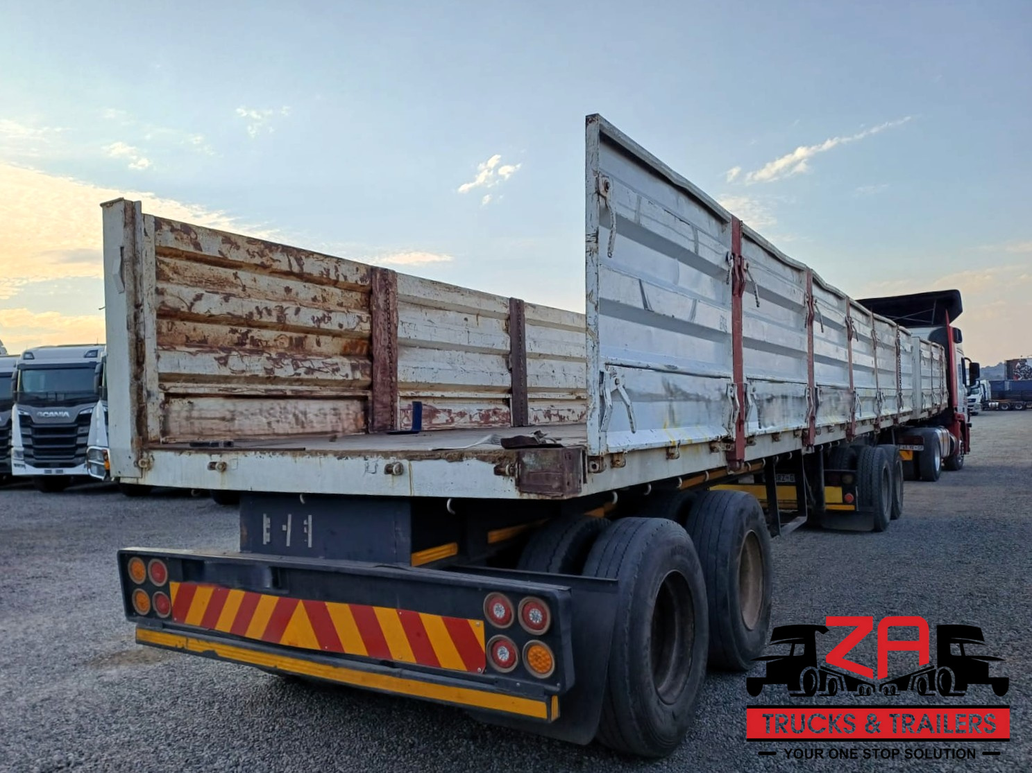 1996 HARTLAND SUPERLINK DROPSIDE TRAILER #53121